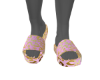 *Gold/Pink Leopard M