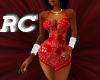 [RC]Red Bandana Dress