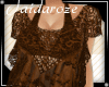 Lacy Top-Brown