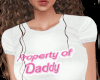 property of daddy tee