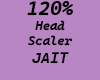 120% Head Scaler