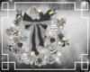 xmas wreath black/white