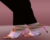 A19~Pink Strappy Heels