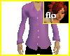 Mens Iris purple shirt