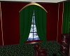 Christmas Arched Curtain