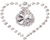 diamond sparkling heart