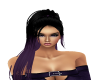 purple black hair