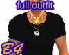 (B4) Blk Full Outfit