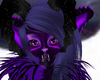 Demon Cat Prple Hair