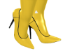 Boots Ankle Yellow Lace