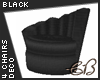 4 Deco Chairs - Black