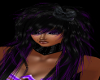 Jessie hair black&purple