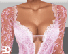 Pink Lace Trumpet Gown