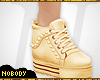 ! Cutie Sneaker Gold