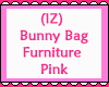 Bunny Bag Furnie Pink