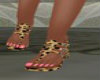 cheetah print sandal