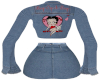 2Pc Betty Boop Outfit