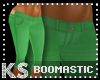 {K} Green Capris Boommas