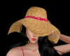 ๔ Summer Hat Red lace