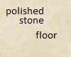 polished stone floor