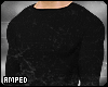 ⚓ Black Muscle Sweater