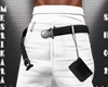 BlackWhite Pants