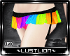 (L)Pop Skirt: Rainbow