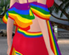 Pride Flag Shawl
