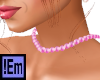 !Em Pink Pearl Necklace