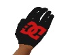 DC Gloves Red