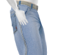 *B* light blue jean