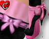CC kawaii blk+pink Heels