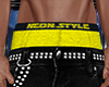 QSJ-Neon Style Pants I