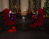 Red Chat Armchairs
