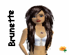 Brunette Violette F Hair