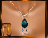 Teal Tier Necklace I