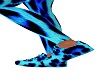 blue leopard sneakers