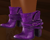 Purple cowgirl boots