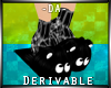 !D Derivable Slippers