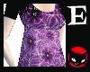 [E]Purple Spider Dress