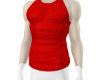 RED MUSCLE TANK