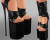 Sakura Leather Heels