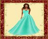 SB Shimmer Gown Turquise