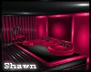 hot pink pvc chat lounge