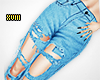 ! Blue Ripped Jeans