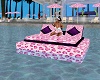 funny purple pink pool