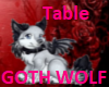 Goth Wolf Table