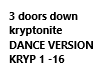 3 doors down kryptonite
