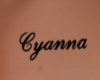 Tatto Cyanna