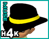 H4K Mafia Hat Yellow